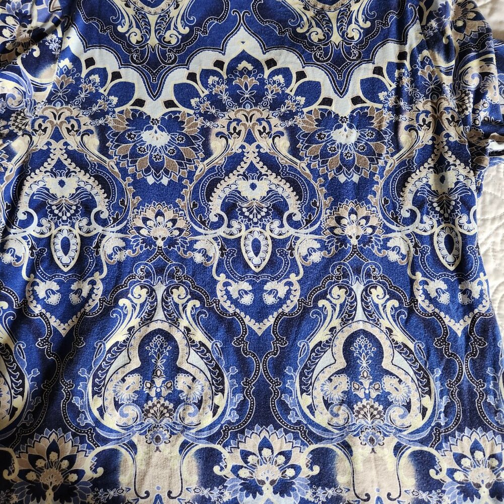 Chico's Authentic Tee Top Size 1 - Picture 2 of 3